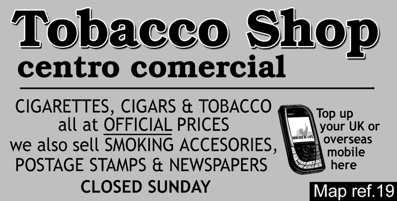 tobacconists, calas de mallorca, majorca