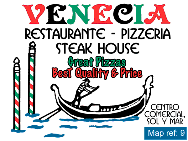 venecia pizzeria, calas de mallorca, majorca